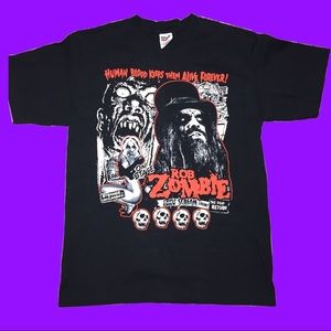 Rob zombie band tee 20 year anniversary 2006